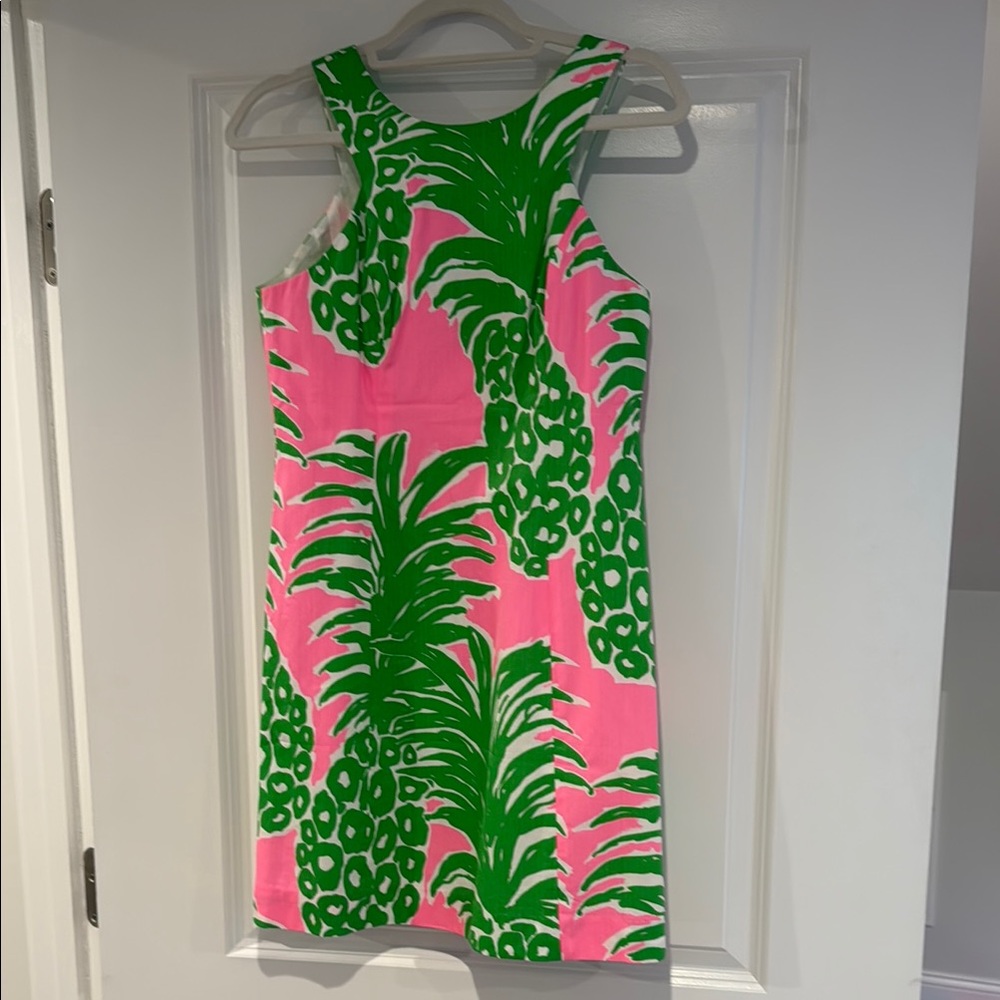 Lilly Pulitzer Pink and Green Dress